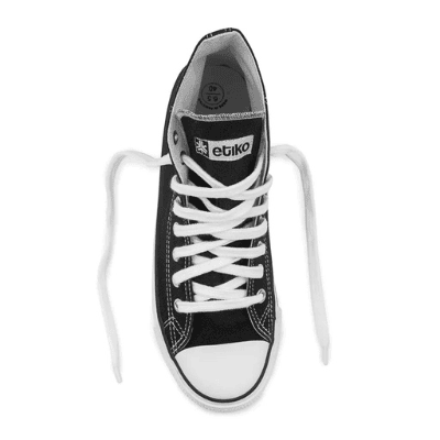 Etiko High Top Sneakers – Black & White