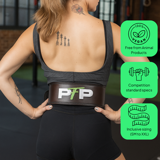Plant Forged Elite Performance Belt - Next-Gen Vegan Leather, Premium Support